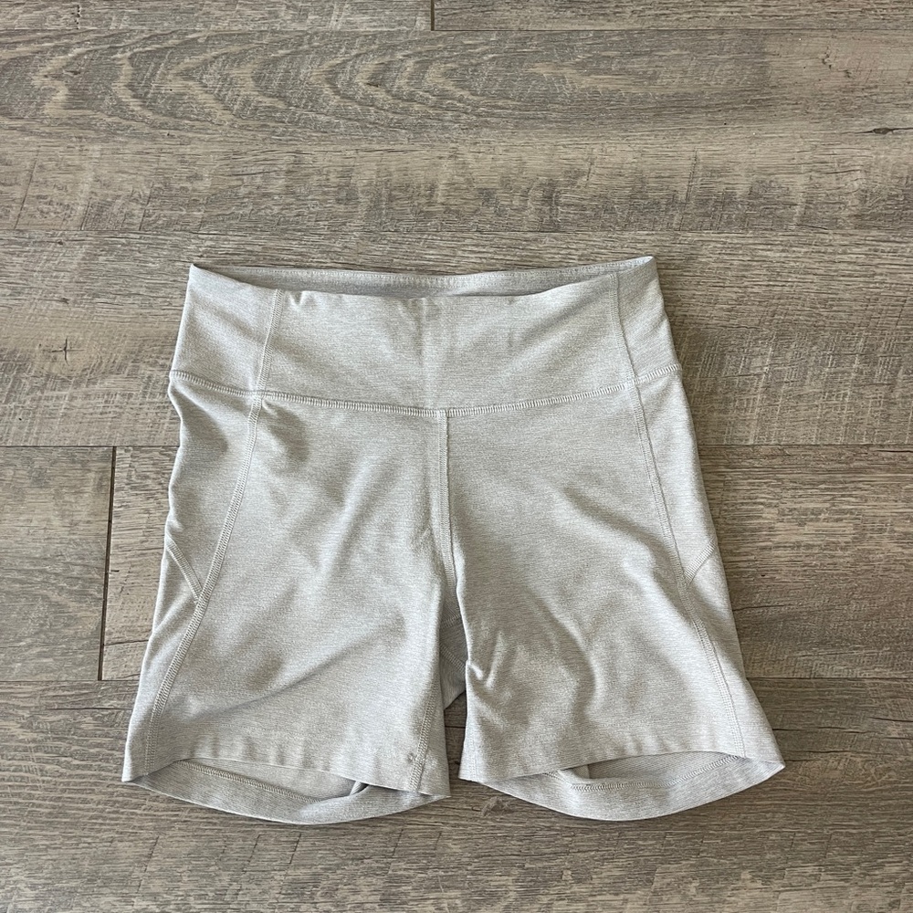 Outdoor voices Gray Biker Shorts